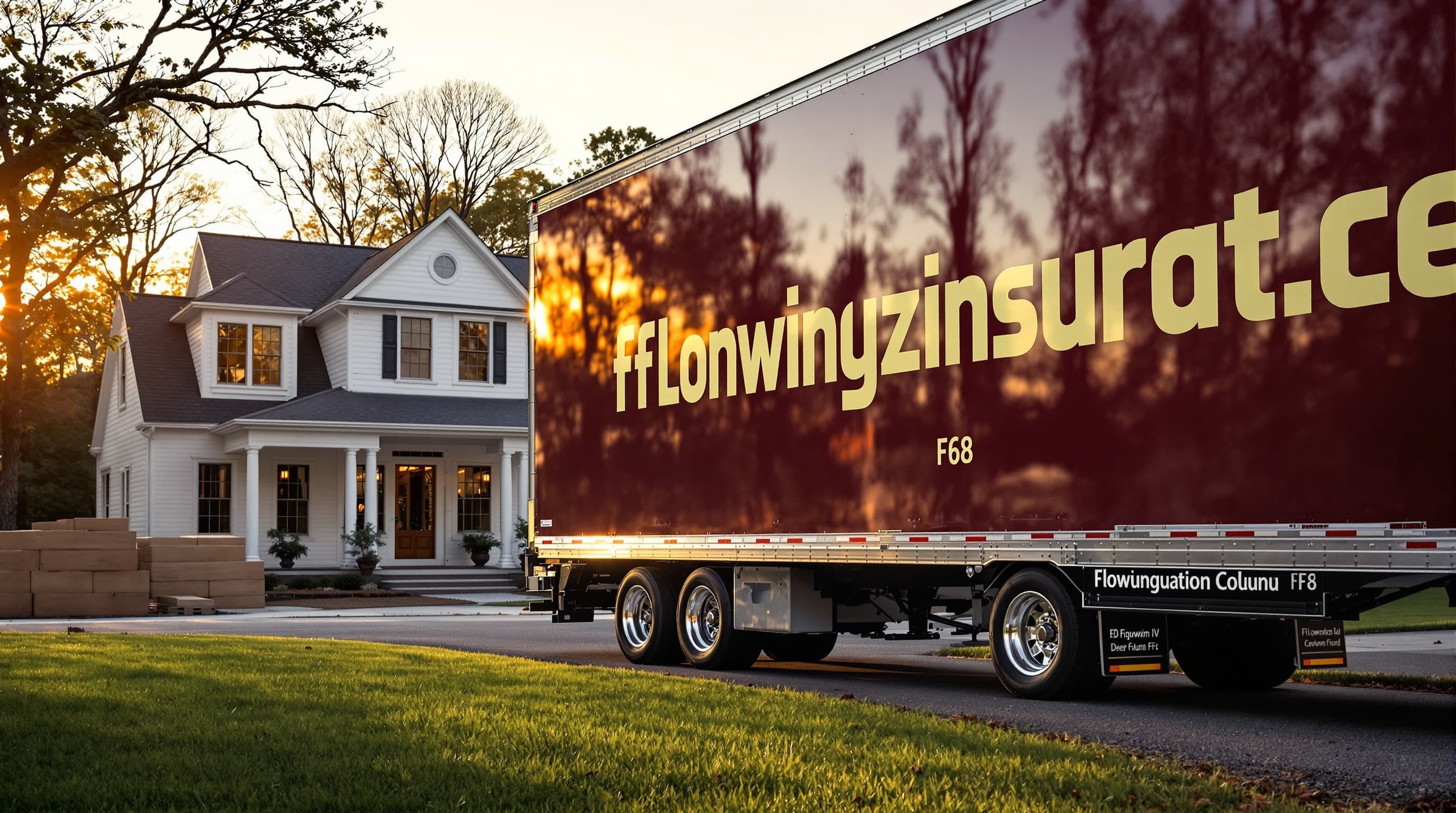 Long Island Homeworks branded box truck